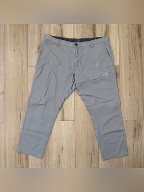 🔥4 for $20🔥 Colin's Ares Chino Pants Mens 42x34 Light Grey Regular Fit Workwea